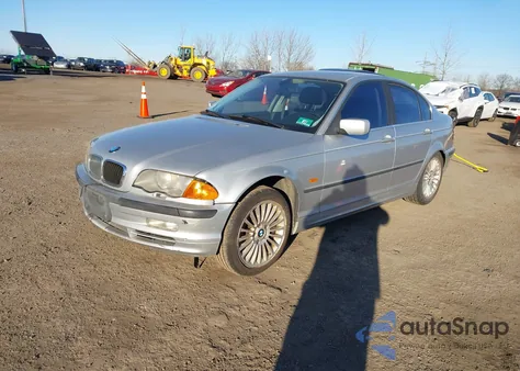 2001 BMW 330I z USA, uszkodzony, nr VIN WBAAV53491JS93536